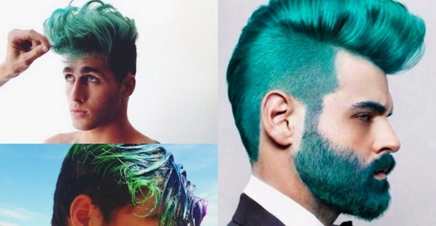 Novi trend među frajerima: Kosa i brada u bojama sirena