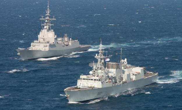 U Loru uplovilo osam brodova NATO-saveza, Baldasar s kontraadmiralom popričao o jugu
