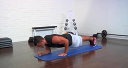 Neravni plank – vježba kojom ćeš drastično povećati triceps