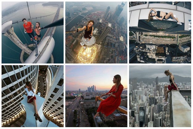 Zavrtjet će vam se u glavi: Ova fotografkinja snima selfieje samo na opasnim mjestima