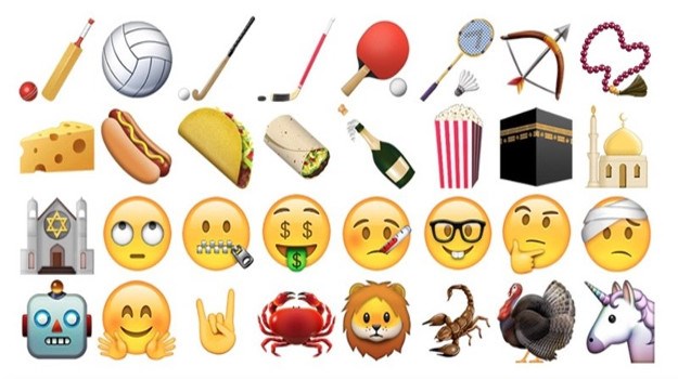 Unicorn, šampanjac i bolesnik: Pogledajte kako izgledaju najnoviji emoji