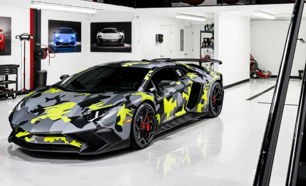 "Kamuflirani" Lamborghini je magnet za oči