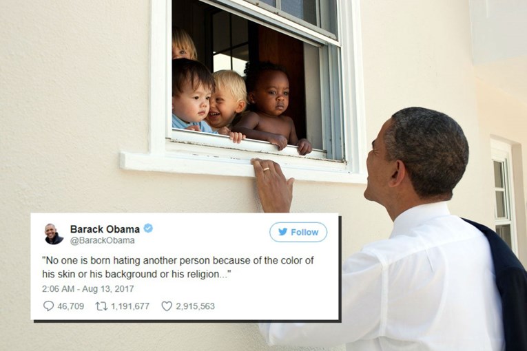 Obamin odgovor na nasilje u Charlottesvilleu je najpopularnija objava u povijesti Twittera