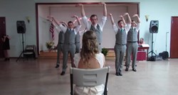 One Direction iznenađenje: Mladoženja i frendovi na momačkoj uvježbali ples za mladenku