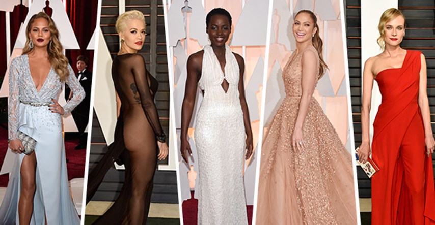 Od blistave J.Lo do katastrofalne Rite Ore: Što su slavne dame obukle za dodjelu Oscara 2015.
