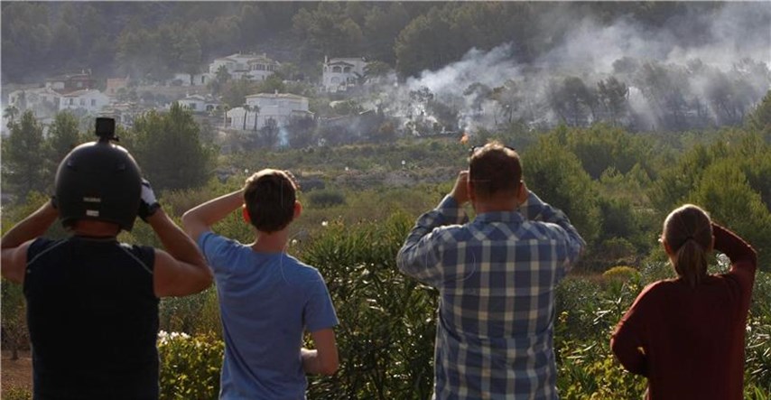 Veliki požari na istoku Španjolske: Više od 1.000 ljudi evakuirano