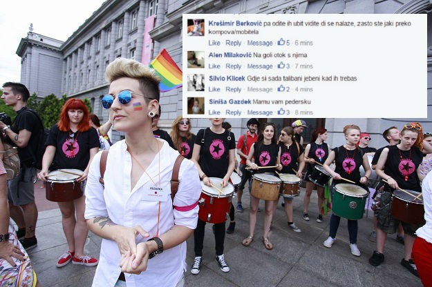 Gay pride je tek počeo, a već su se javili dežurni homofobi sa gnjusnim komentarima