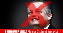 NAKON INDEXOVOG OTKRIĆA Ministar branitelja Crnoja dao ostavku!