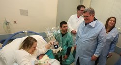Prva beba u Hrvatskoj u novoj godini rođena je tek tri sekunde nakon ponoći