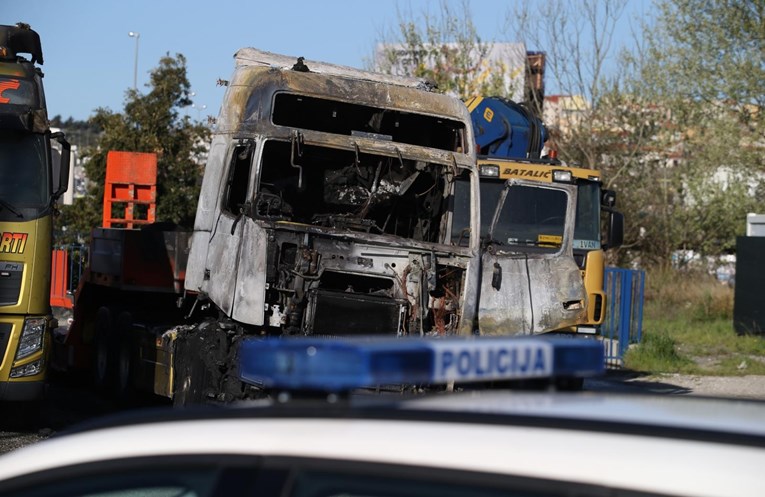 FOTO U Splitu zapaljeni kamioni: "To je hrvatska ljubomora, šteta je veća od 100 tisuća eura"