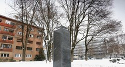FOTO Skinuta bista sa spomenika Ive Lole Ribara u Zagrebu