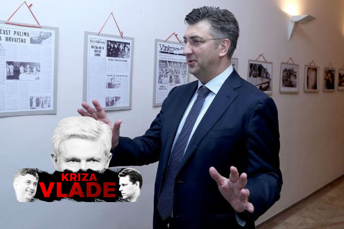 GUŽVA U KLUBU HDZ-A Plenković nije bio raspoložen za izjave, ali je poslao poruku SDP-u
