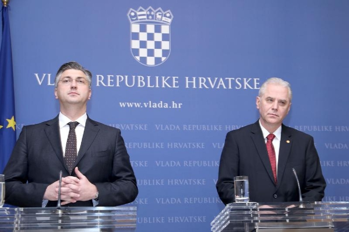 Plenković o pressici s Cvitanom: "Dobro je da je bio sa mnom, kritike su smiješne"