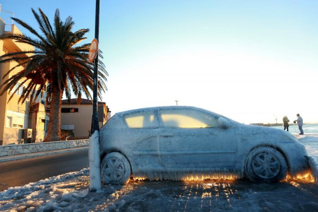 UDAR POLARNOG VALA U dijelovima Hrvatske najhladnije u pola stoljeća, sutra novi minusi