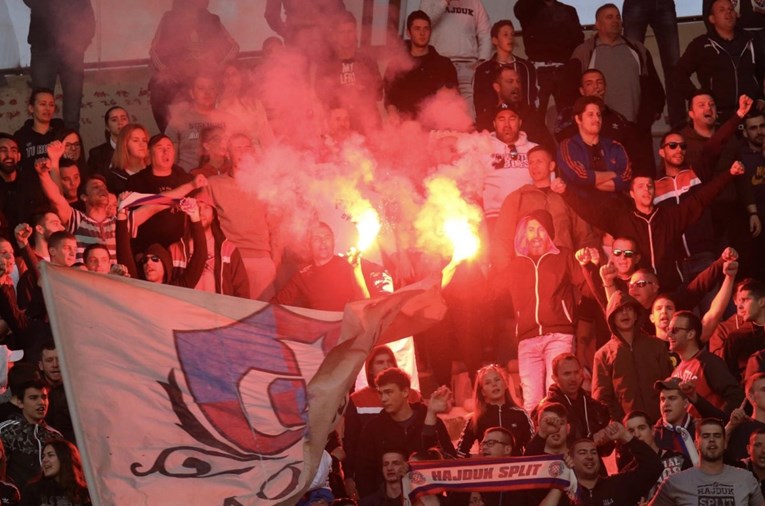 Hajduk rekordno kažnjen za "slučaj zastava"