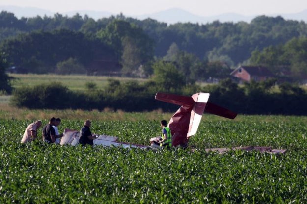 Kod Vrbovca pao sportski avion, dvoje mrtvih