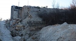 FOTO Radna nesreća u Kostanju: Na radnika pao zid, u kritičnom stanju prebačen u splitski KBC