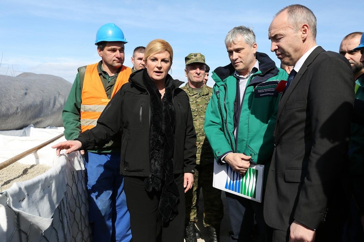 Kolinda je uvjerena da neće doći do poplave u Karlovcu