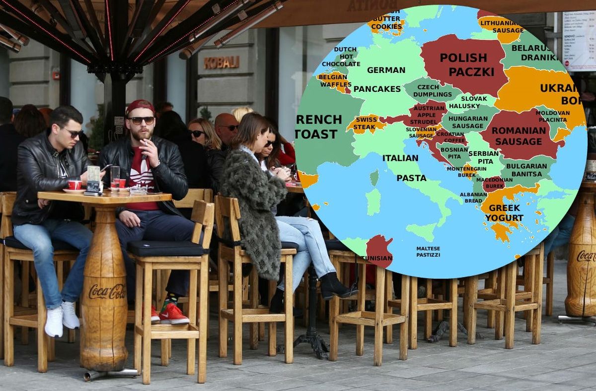 Mapa koja prikazuje najpopularniju hranu iz svake države otkrila čudan podatak o Hrvatima