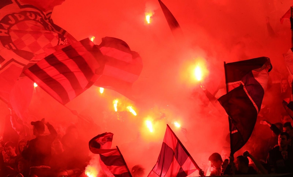 FOTO Nova bakljada Torcide