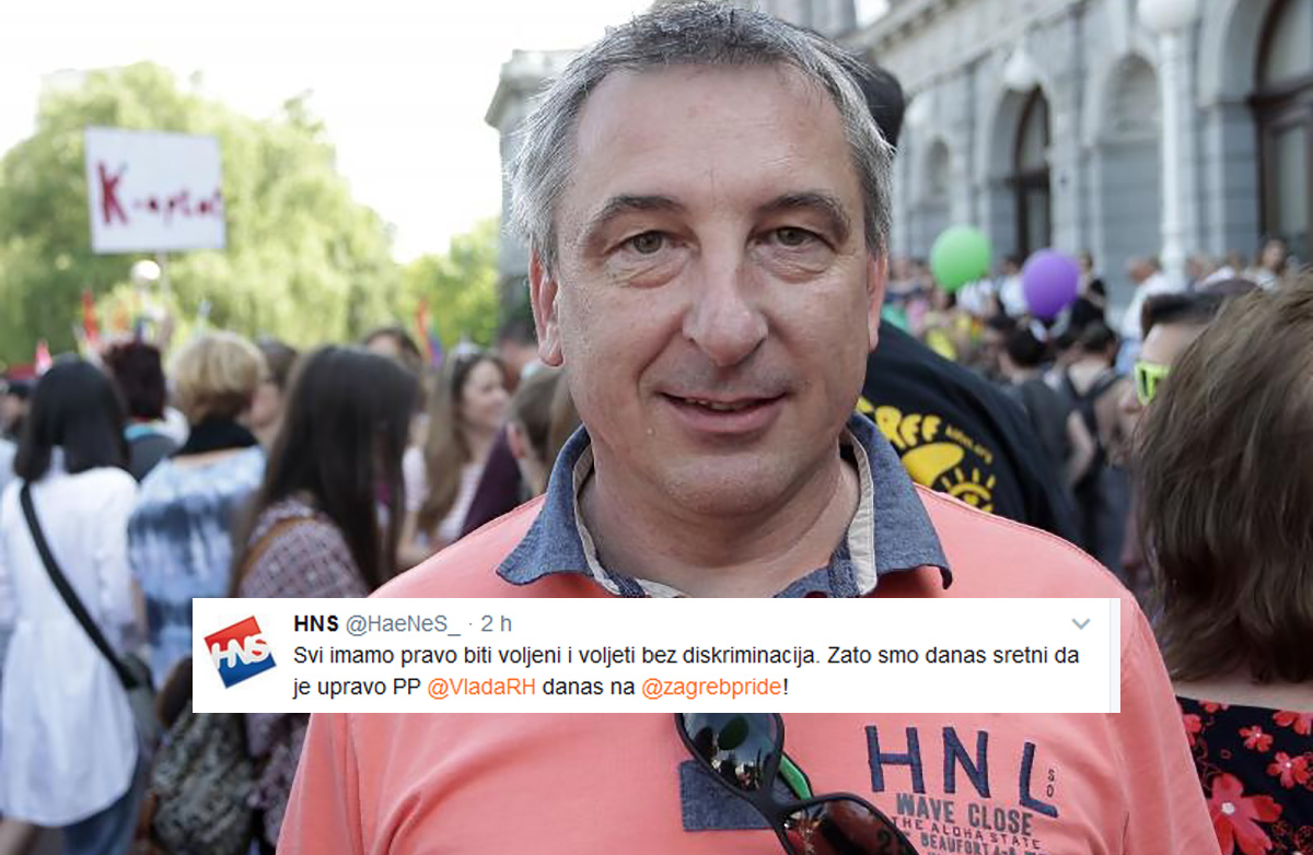 "SVI IMAJU PRAVO BITI VOLJENI I VOLJETI" Hoće li HDZ-ovci poludjeti na ovake poruke iz HNS-a?