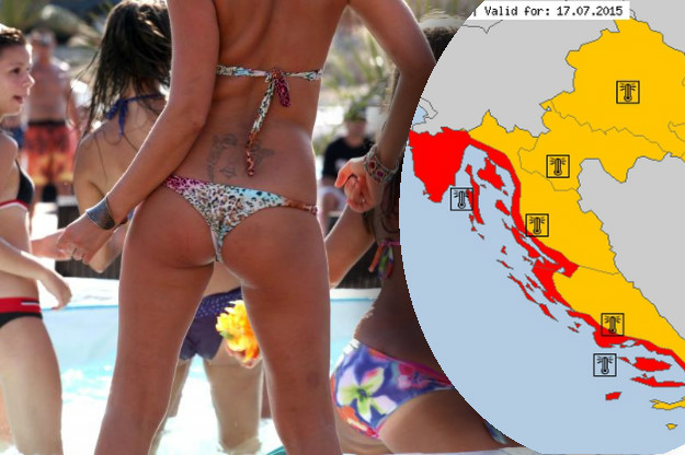 Žalili ste se prošlog ljeta da je prehladno? Sada ćemo se kuhati na +40