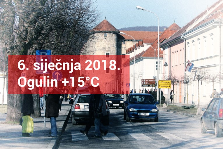 Ogulin je trenutno s preko 15 stupnjeva najtopliji grad u Hrvatskoj, doznali smo zašto