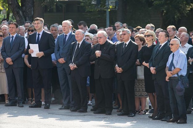 Pokopan Jure Radić, ispratili ga Plenković, Šeks, Granić, Valentić...