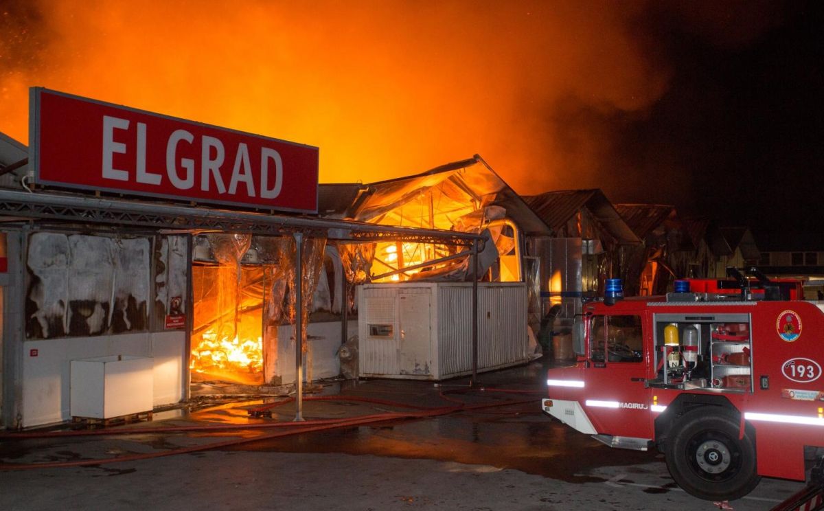 Muškarac koji je izazvao strašan požar u Rijeci pušten da se brani sa slobode