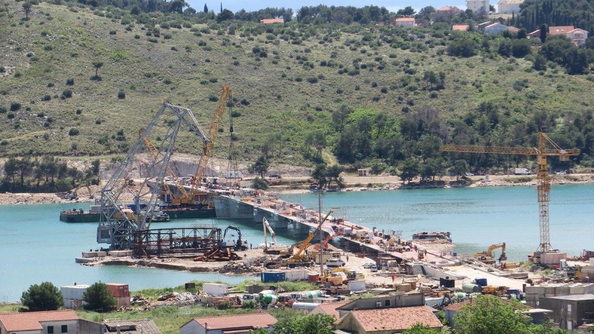 FOTO, VIDEO Napokon je spojen Čiovski most, pogledajte kako izgleda