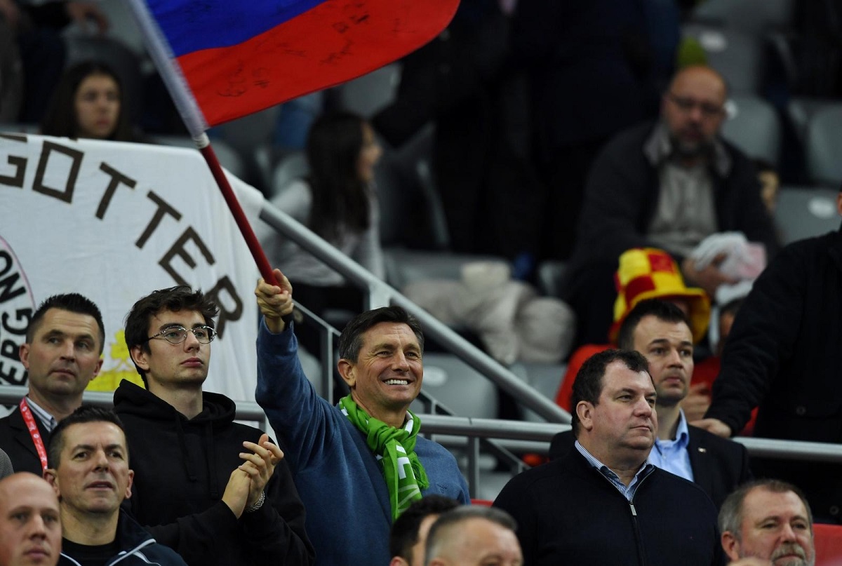 Kolindin muž s Pahorom navijao za Sloveniju