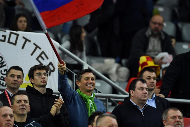 Kolindin muž s Pahorom navijao za Sloveniju