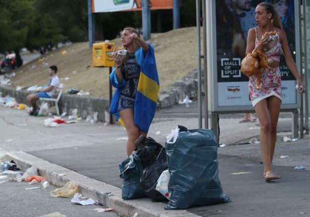 Jutro nakon ludila: Splitski komunalci jedva su očistili ulice