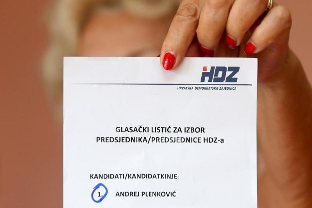 HDZ-ovci izabrali Plenkovića: Pogledajte kako izgleda glasački listić sa samo jednim kandidatom