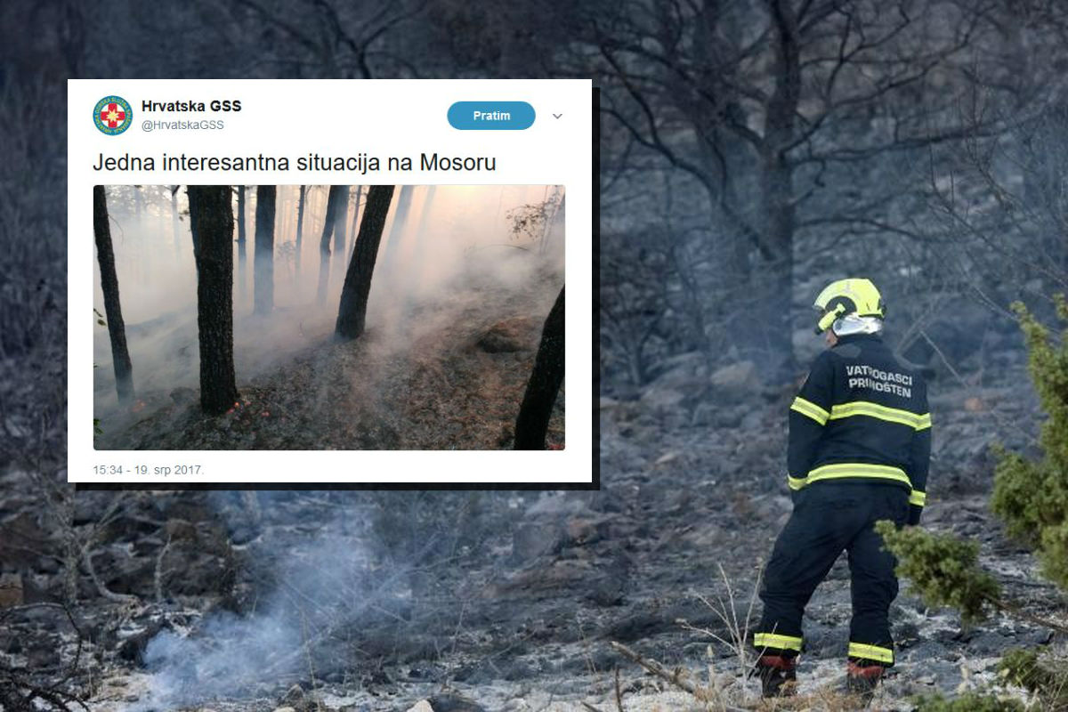 HGSS na Twitteru objavio "interesantnu situaciju" na Mosoru