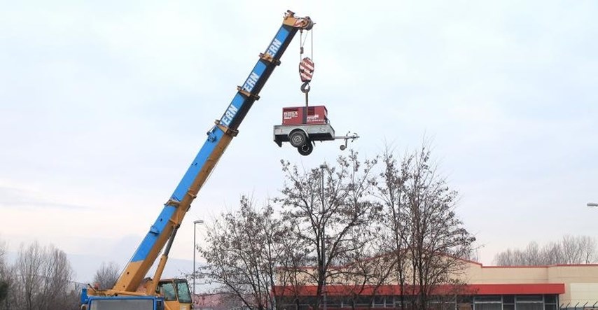 FOTO Zagrebački radnici na urnebesan način sprječavaju krađu na gradilištu