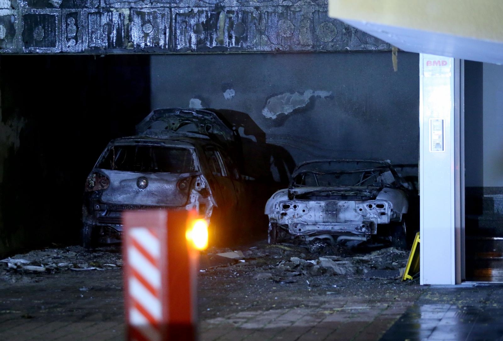 VIDEO S OČEVIDA Na Gračanskoj cesti gorjeli automobili i pročelje zgrade