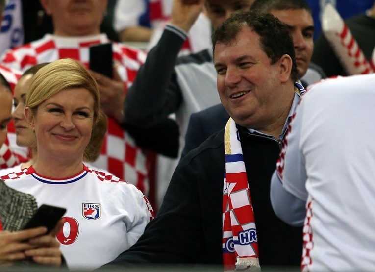 FOTO Svi su bili na rukometu: Zdravko Marić izveo ženu, Kolinda navijala s Jakovom