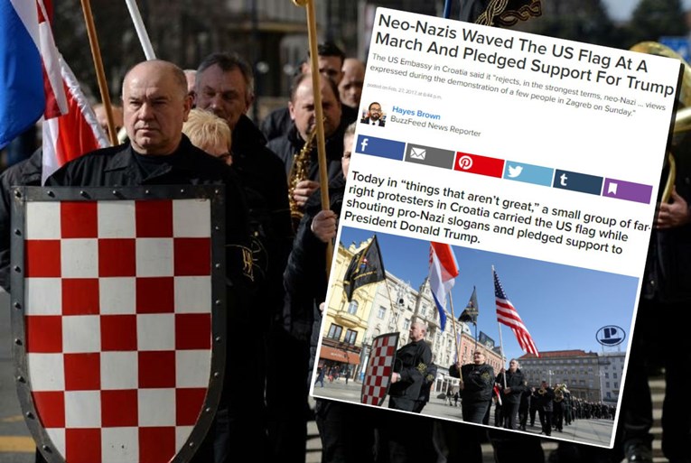 NOVA SRAMOTA Svjetski mediji pišu o neonacistima koji su marširali Zagrebom