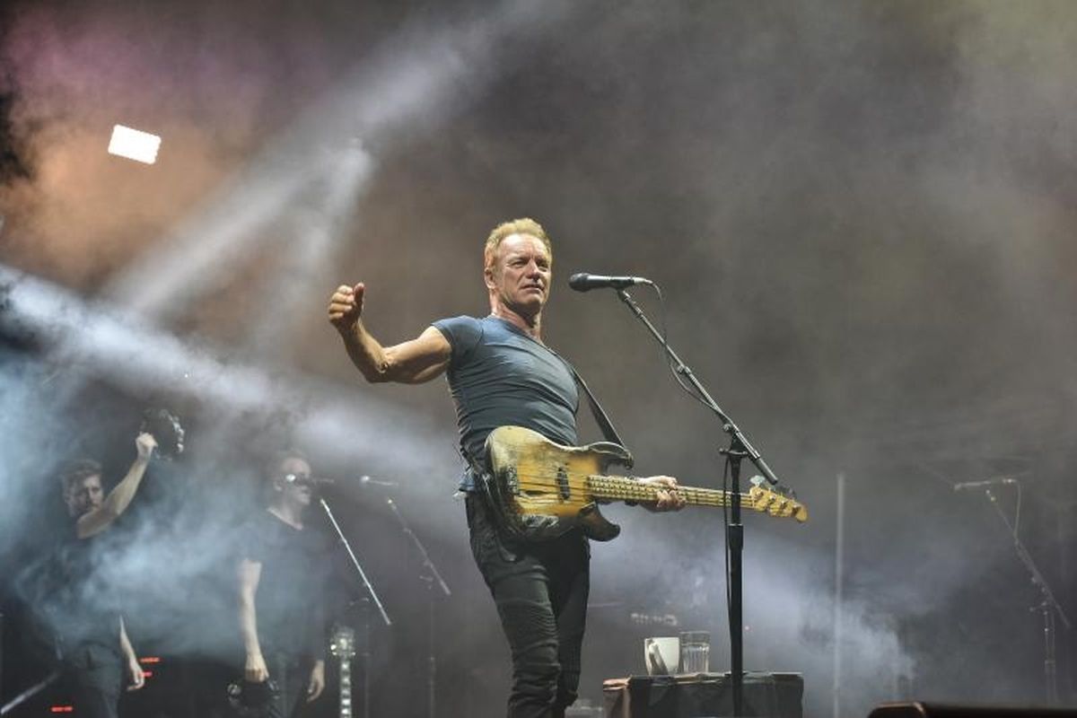 FOTO Sting oduševio Pulu, poglede privlačila lijepa supruga Borisa Miletića