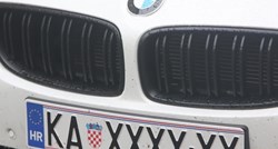 Vlasnik BMW-a zapanjio Karlovčane neobičnom registracijom