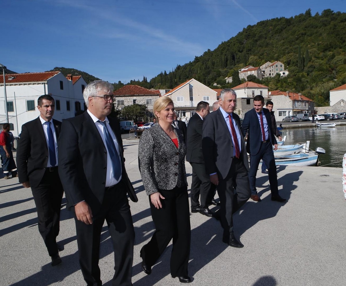 Predsjednica vjeruje da će ovaj put projekt izgradnje Pelješkog mosta ići do kraja
