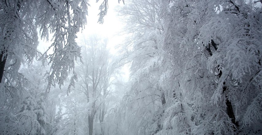 FOTOGALERIJA Pogledajte kako izgleda Sljeme pod snježnim pokrivačem