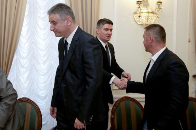 Karamarko i Milanović prvi put za istim stolom
