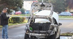 Taksisti: Možda su Uberovci sami sebi zapalili auto