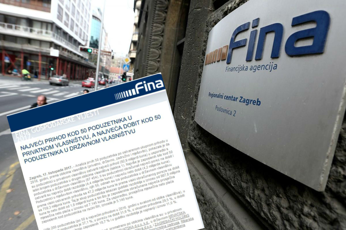 TOP 50 Fina objavila popis najuspješnijih poduzetnika u 2016.