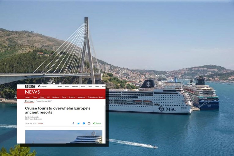 BBC Vojska kruzerskih turista uništava ljepotu Dubrovnika