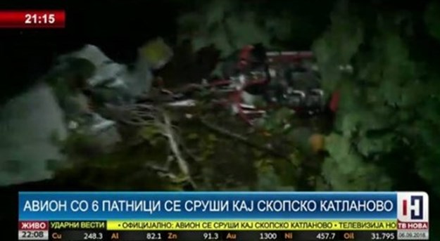 Pao avion kod Skoplja, šest poginulih