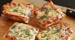 Recept za kišno poslijepodne kod kuće: Pizza od starog kruha