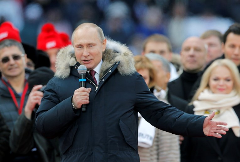 Putinov predizborni skup: "Samo on može biti naš vođa"